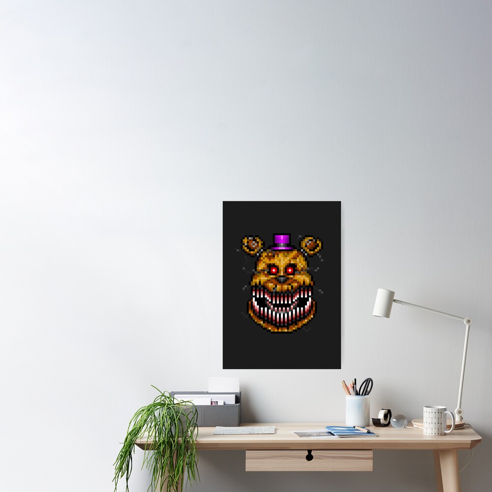 Nightmare Fredbear and plushie Shay0528 - Illustrations ART street