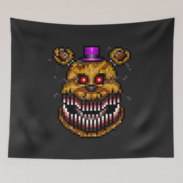 Item preview, Five Nights at Freddys 4 - Nightmare Fredbear - Pixel art designed and sold by GEEKsomniac.