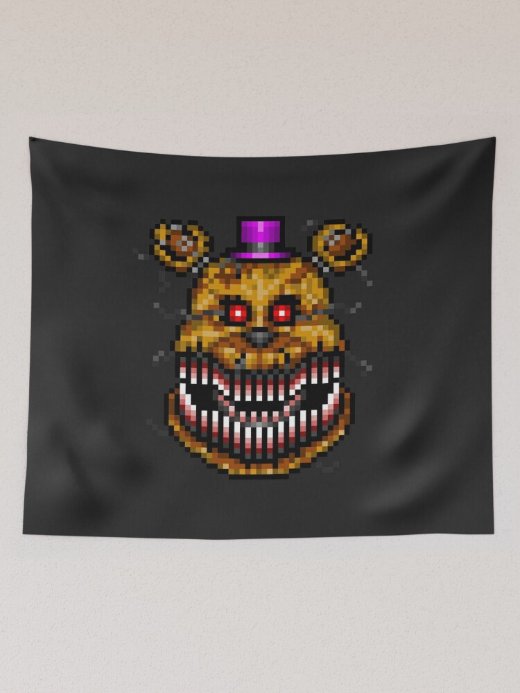 Adventure Nightmare Fredbear - FNAF World - Pixel Art Baby One-Piece for  Sale by GEEKsomniac