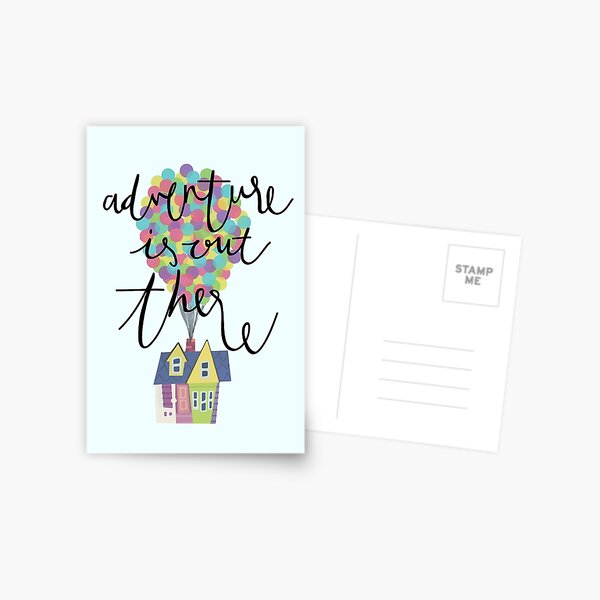 Adventure is out there Postcard