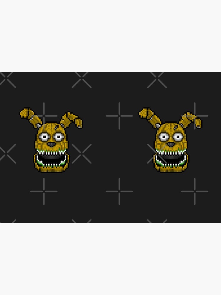 Five Nights at Freddys 4 - Nightmare! - Pixel art Art Print for Sale by  GEEKsomniac