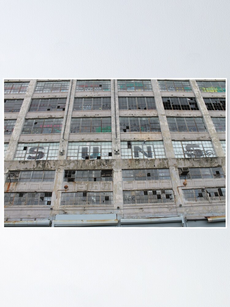 Alternate view of #architecture #modern #business #window #concrete #office #facade #city #apartment #finance #horizontal #colorimage #wide #builtstructure #glassmaterial #constructionindustry #nopeople #building Poster