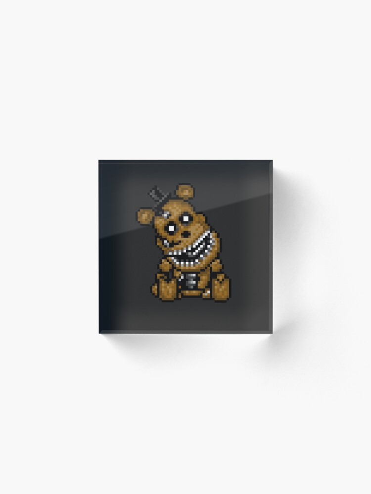 Five Nights at Freddys 4 - Mini Freddy - Pixel art Poster for Sale by  GEEKsomniac