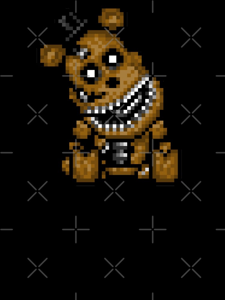 Five Nights at Freddys 4 - Nightmare Freddy - Pixel art Magnet for Sale by  GEEKsomniac