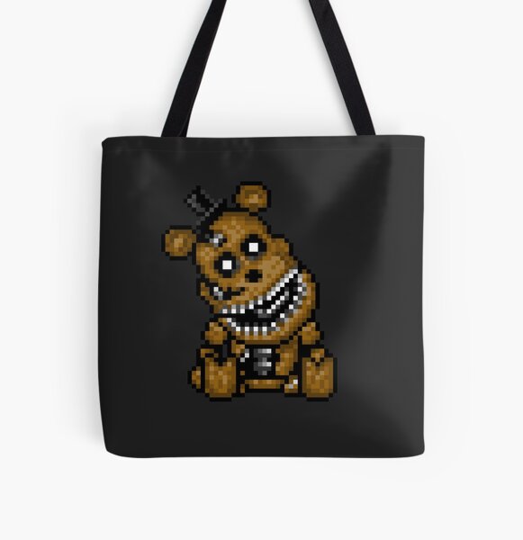 Five Nights at Freddys 4 - Mini Freddy - Pixel art Tote Bag for Sale by  GEEKsomniac