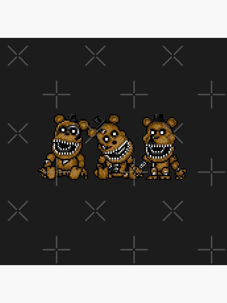 Five Nights at Freddys 4 - Mini Freddy - Pixel art Tote Bag for Sale by  GEEKsomniac