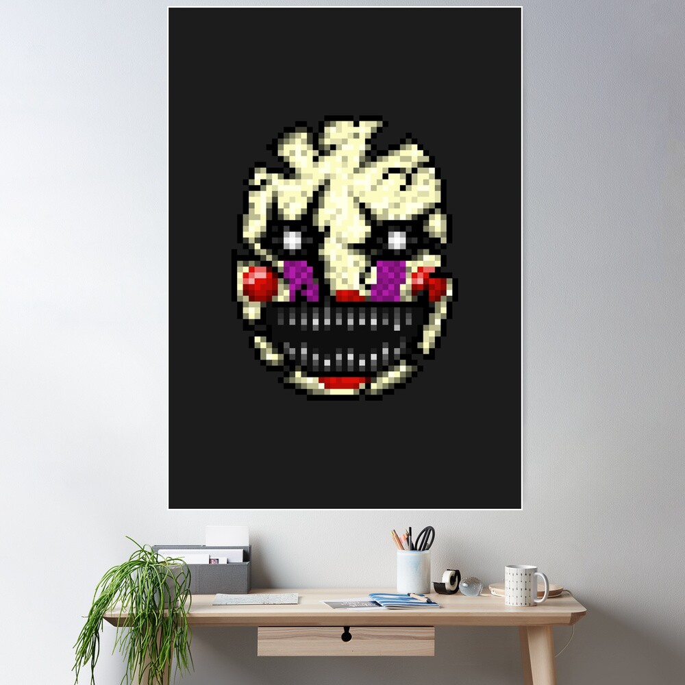 Nightmare Puppet - Five Nights at Freddys 4 - Pixel art