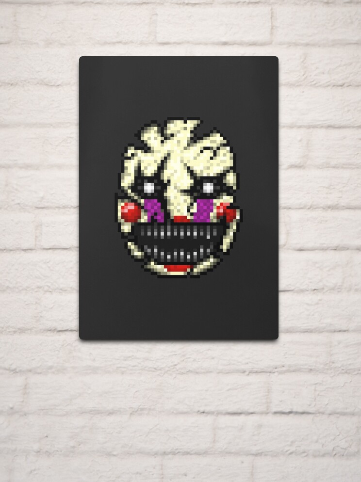 FNAF 4 Nightmare Animatronics | Metal Print