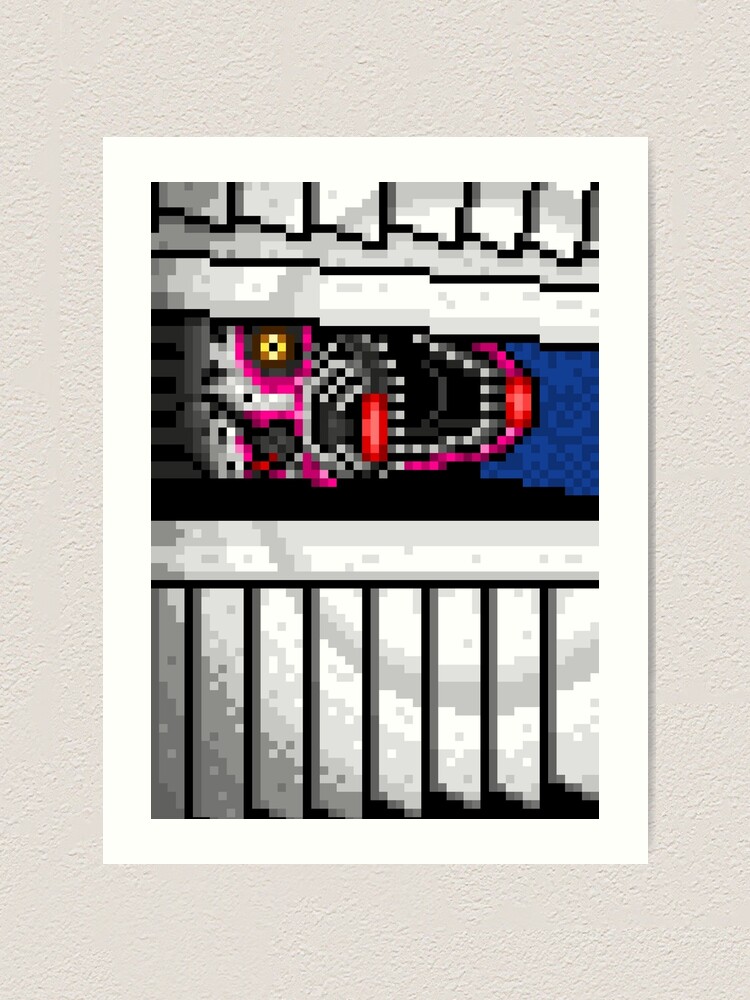 Five Nights at Freddys 4 - Nightmare! - Pixel art Art Print for Sale by  GEEKsomniac