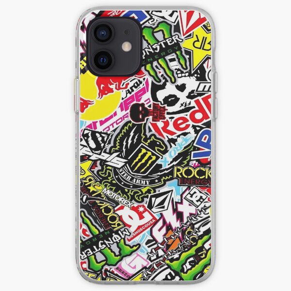 Autocollant Logo Collage Coque souple iPhone
