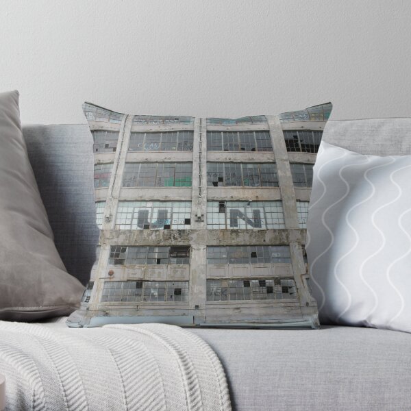 #architecture #modern #business #window #concrete #office #facade #city #apartment #finance #horizontal #colorimage #wide #builtstructure #glassmaterial #constructionindustry #nopeople #building Throw Pillow