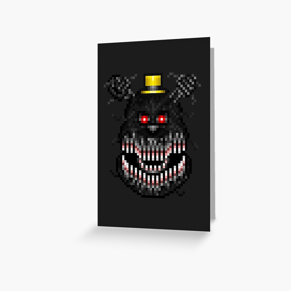 Five Nights at Freddys 4 - Nightmare! - Pixel art