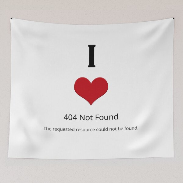 Item preview, I Heart 404 Not Found designed and sold by AsKartongs.