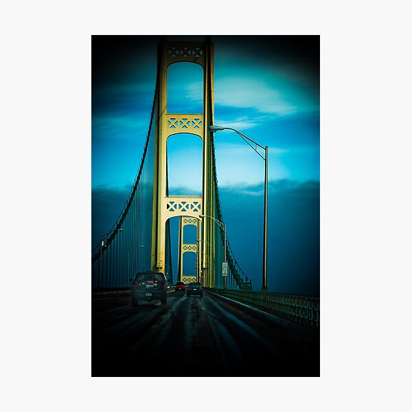 Mackinac Bridge Photographic Print