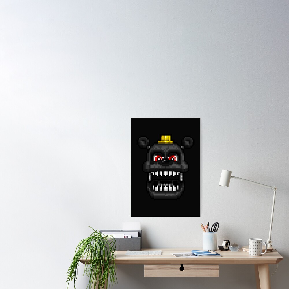 Adventure Nightmare - FNAF World - Pixel Art Art Board Print for Sale by  GEEKsomniac