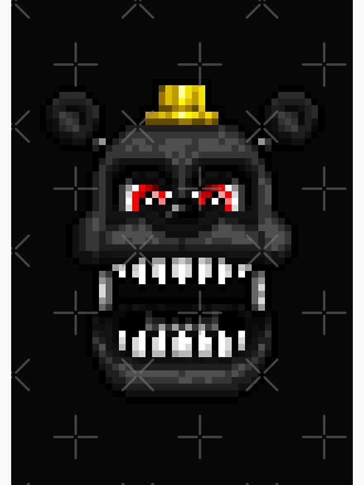 Adventure Nightmare Fredbear - FNAF World - Pixel Art Baby One-Piece for  Sale by GEEKsomniac