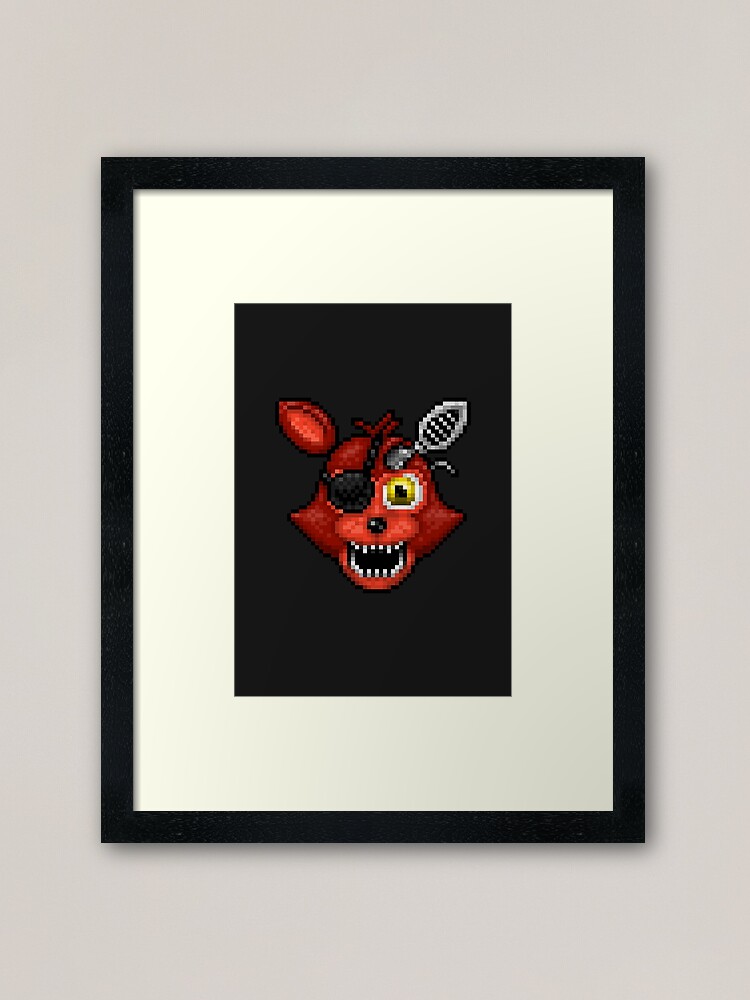 Adventure Withered Foxy - FNAF World - Pixel Art Photographic Print for  Sale by GEEKsomniac