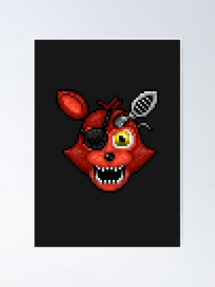 Adventure Withered Foxy - FNAF World - Pixel Art Acrylic Block for Sale by  GEEKsomniac