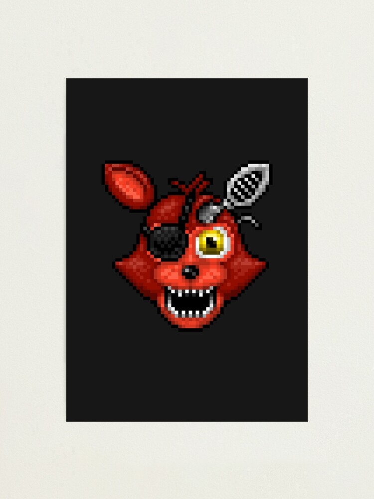 Fixed withered foxy pixel art