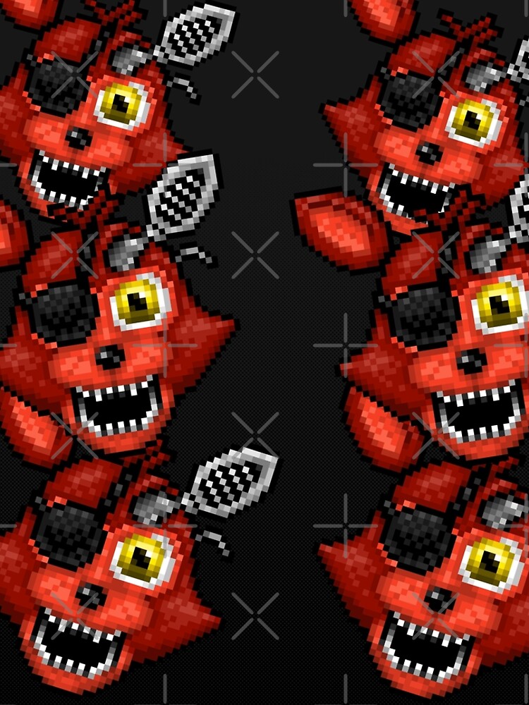 Withered foxy pixel art