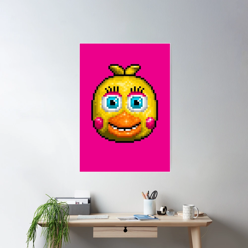 Adventure Toy Chica - FNAF World - Pixel Art