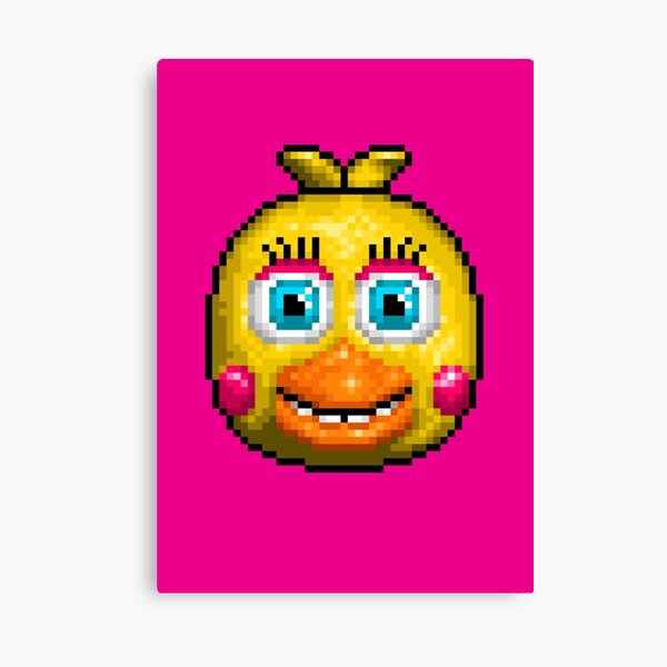 Adventure Withered Chica - FNAF World - Pixel Art Art Board Print for Sale  by GEEKsomniac