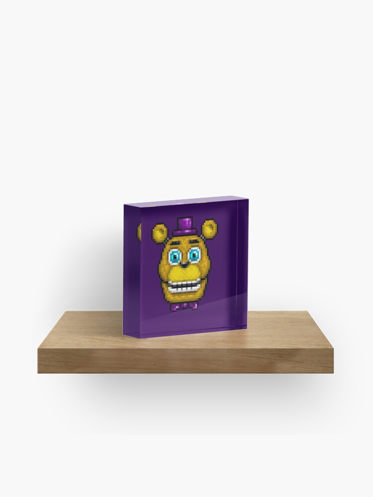 Adventure Nightmare Fredbear - FNAF World - Pixel Art Baby One-Piece for  Sale by GEEKsomniac