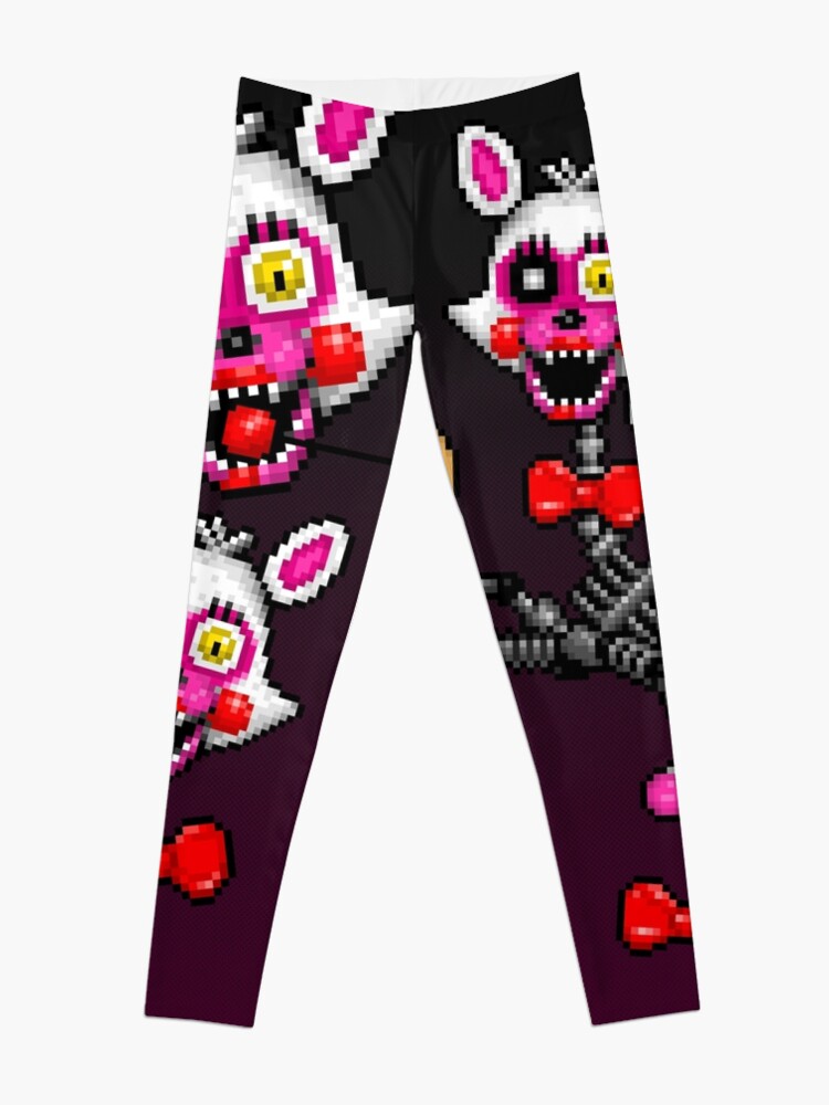 Fnaf World Adventure Mangle Pixel Art Leggings For Sale By Geeksomniac Redbubble 1483