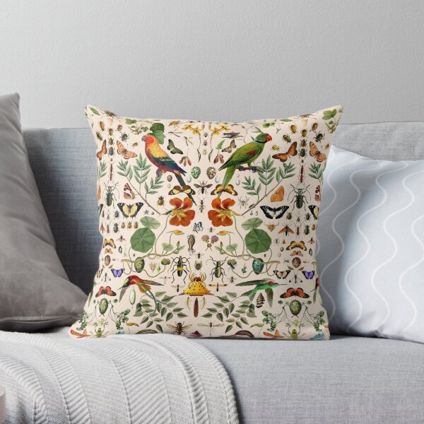 Biology 404 Throw Pillow