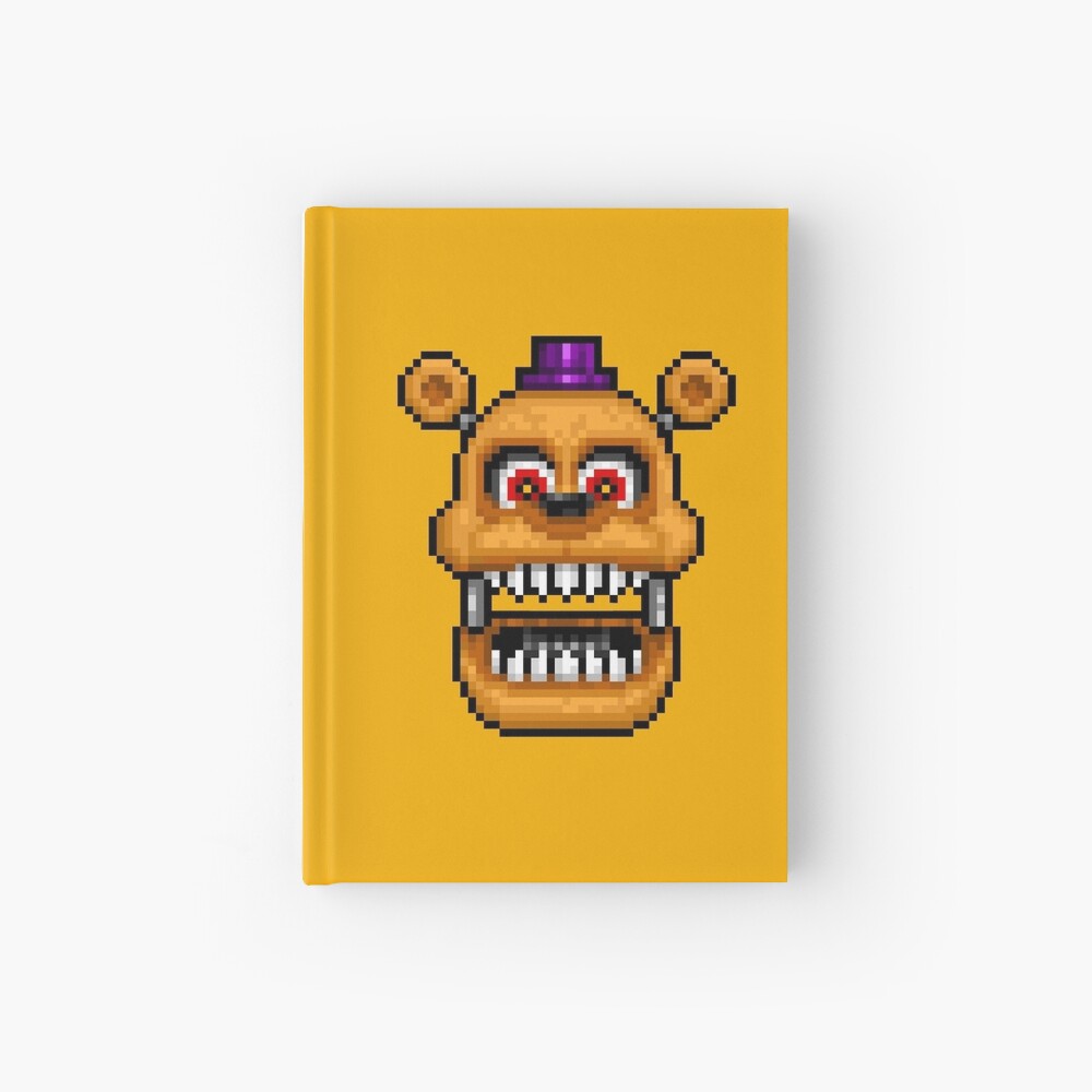 FNaF Nightmare Fredbear Hardcover Journal for Sale by