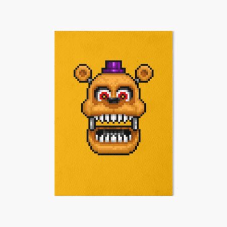 Nightmare Fredbear (Five Nights at Freddy’s) | Art Board Print