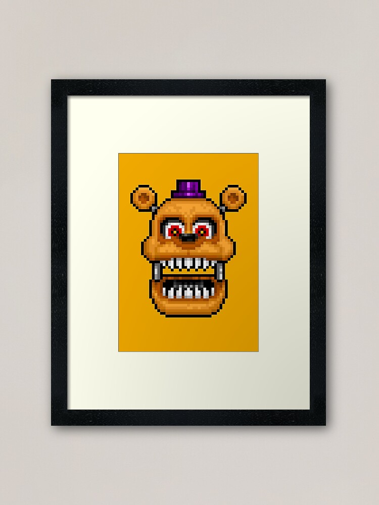 Adventure Nightmare - FNAF World - Pixel Art Art Board Print for Sale by  GEEKsomniac