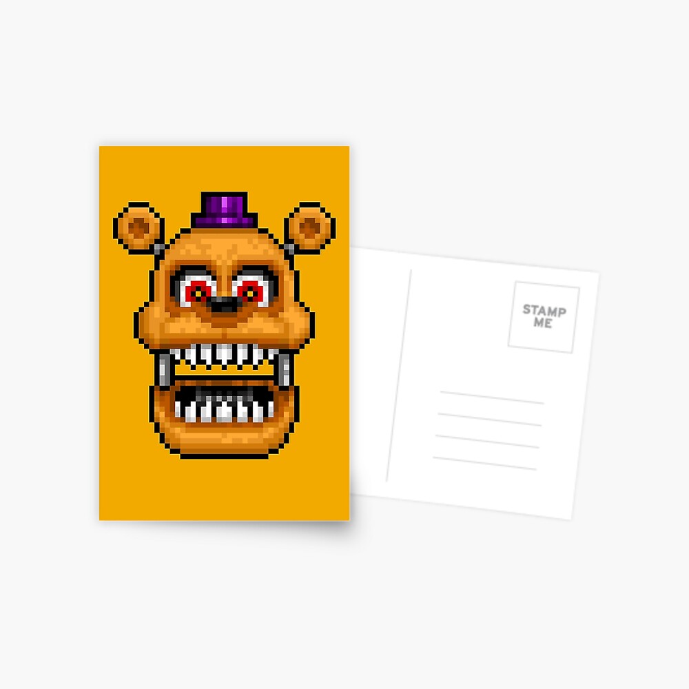 Adventure Nightmare Fredbear - FNAF World - Pixel Art Baby One-Piece for  Sale by GEEKsomniac