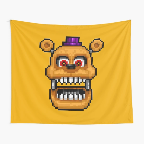 Adventure Shadow Freddy - FNAF World - Pixel Art Tapestry for Sale by  GEEKsomniac