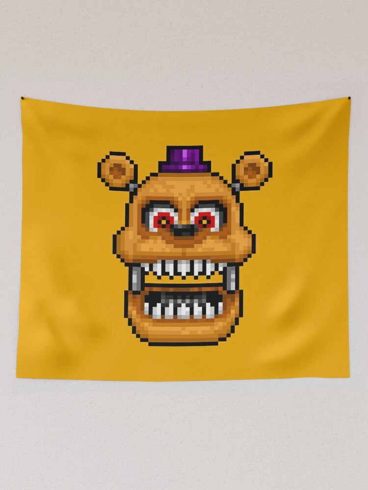 Adventure Shadow Freddy - FNAF World - Pixel Art Tapestry for Sale by  GEEKsomniac