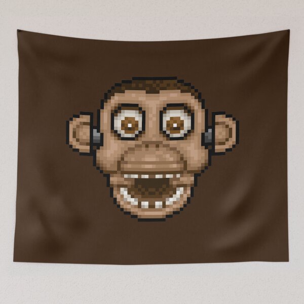 Item preview, Five Nights at Candy's - Pixel art - Chester the Chimp designed and sold by GEEKsomniac.