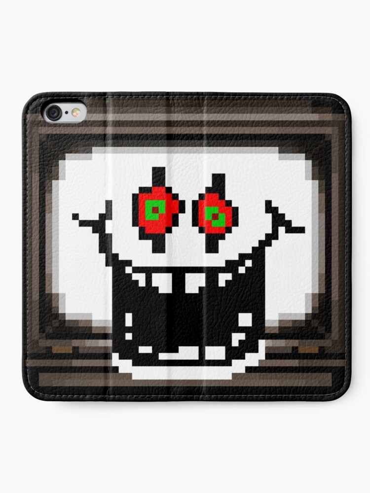 Flowey Omega Undertale Pixel Art Iphone Wallet By Geeksomniac Redbubble