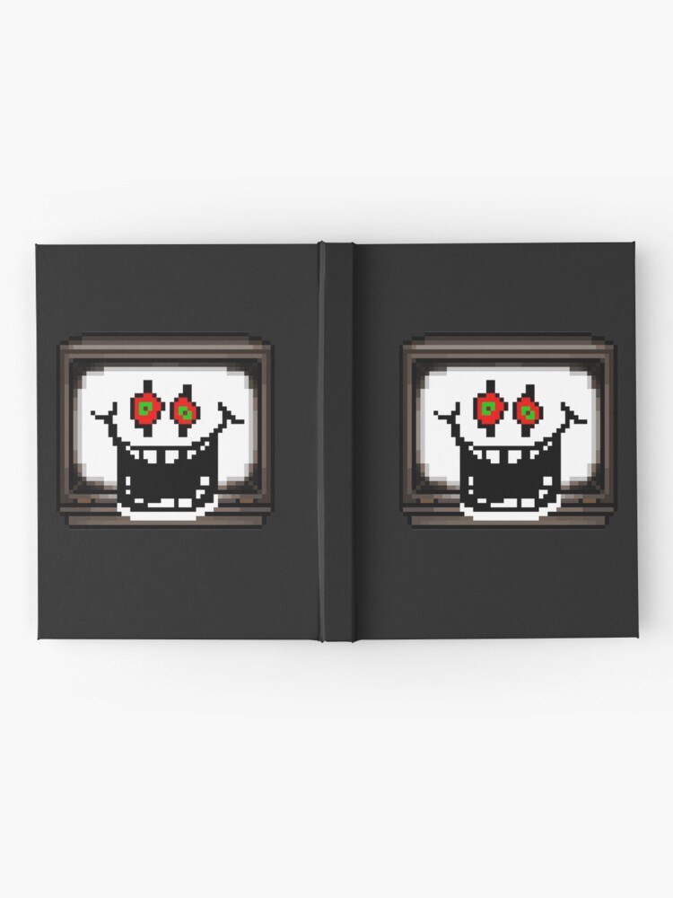 Flowey Omega Undertale Pixel Art Hardcover Journal By Geeksomniac Redbubble