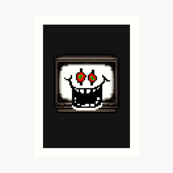 Undertale Deltarune Omega Flowey Boss Art Print Trading Card Collection #25