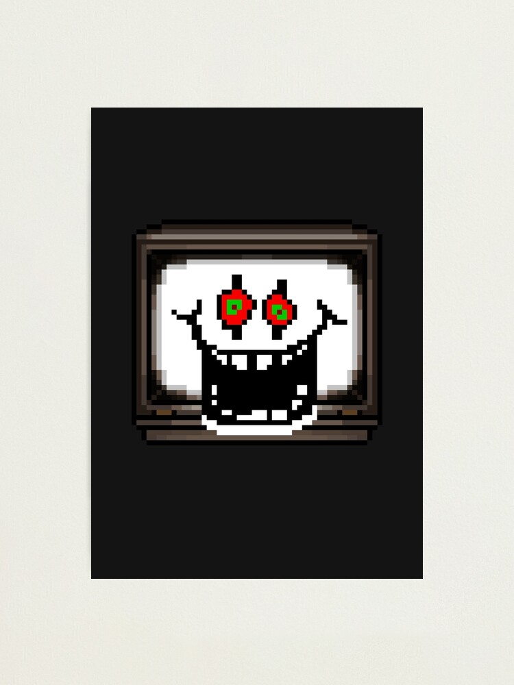 Flowey Omega UNDERTALE Pixel art Photographic Print