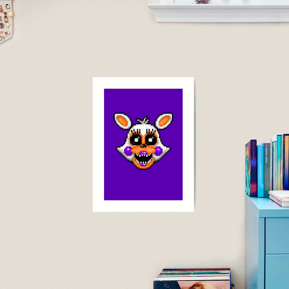 Lolbit - FNAF World - Pixel Art | Acrylic Block