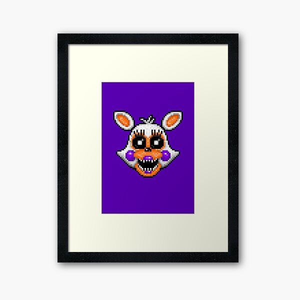 Lolbit - FNAF World - Pixel Art | Postcard