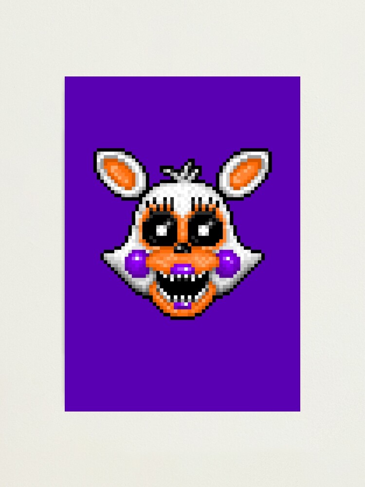 Adventure Withered Foxy - FNAF World - Pixel Art Photographic Print for  Sale by GEEKsomniac