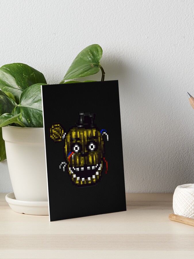 Five Nights at Freddy's 3 - Pixel art - Phantom Foxy Poster for Sale by  GEEKsomniac