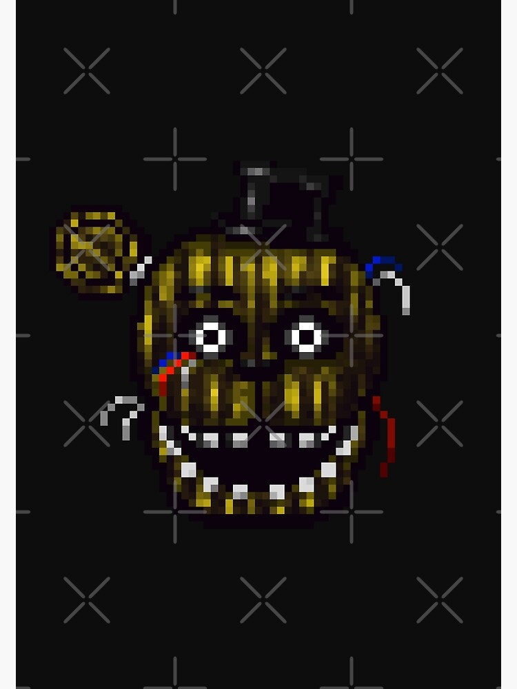 Golden Freddy Black Hat - Shadow Nightmare Phantom Withered Freddy
