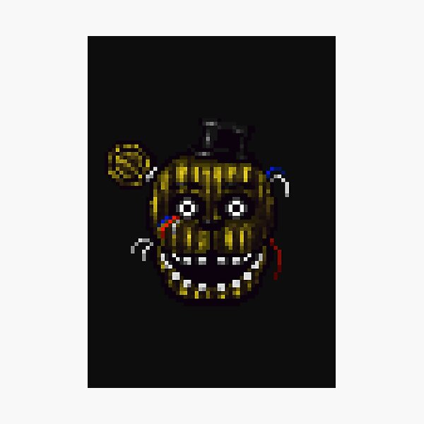 Five Nights at Freddy's 3 - Pixel art - Phantom Foxy Photographic