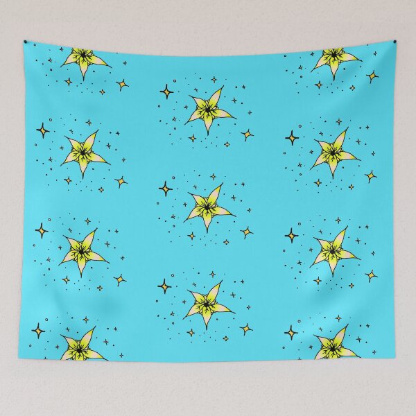 Item preview, Star Flower (yellow) designed and sold by BHSGraphics.