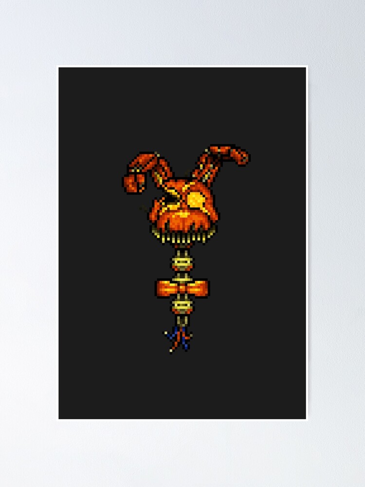 Five Nights at Freddy's 3 - Pixel art - Phantom Foxy Poster for Sale by  GEEKsomniac