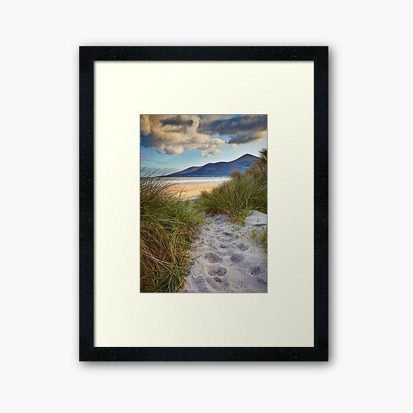 To The Beach Framed Art Print