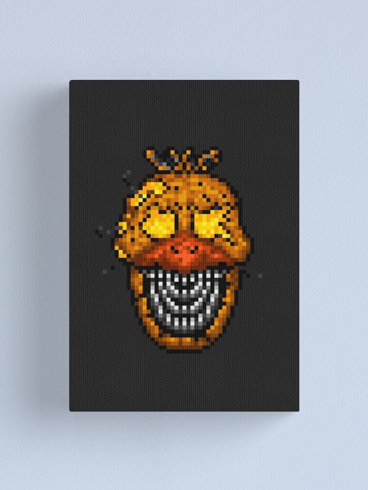 Five Nights at Freddys 4 - Nightmare Fredbear - Pixel art Poster for Sale  by GEEKsomniac